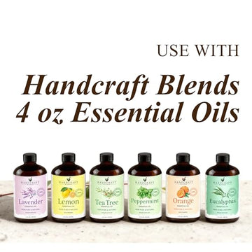 Handcraft Blends gotero de vidrio protege la luz para mantener la pureza.