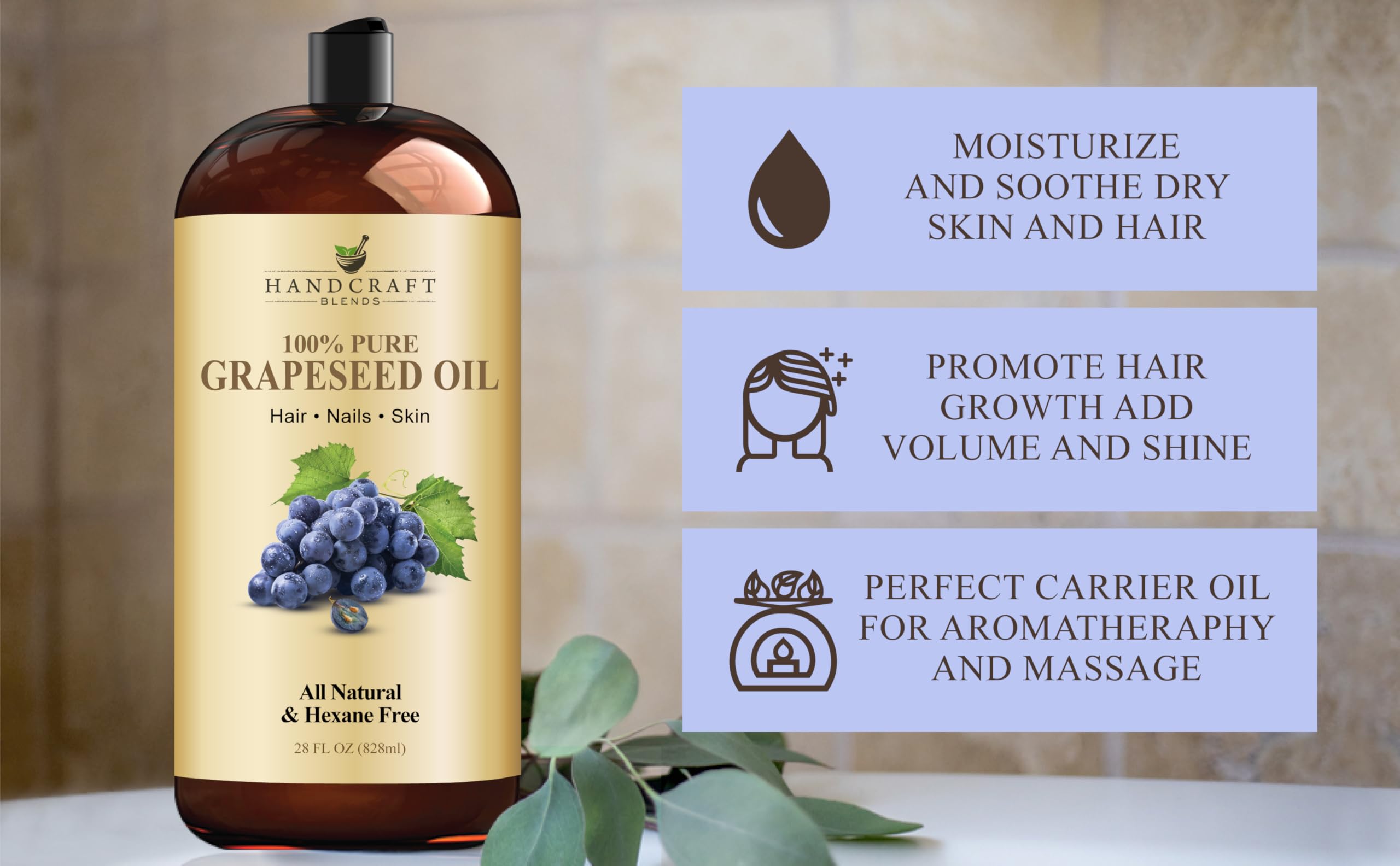 Handcraft Blends, rico en vitaminas para la piel.