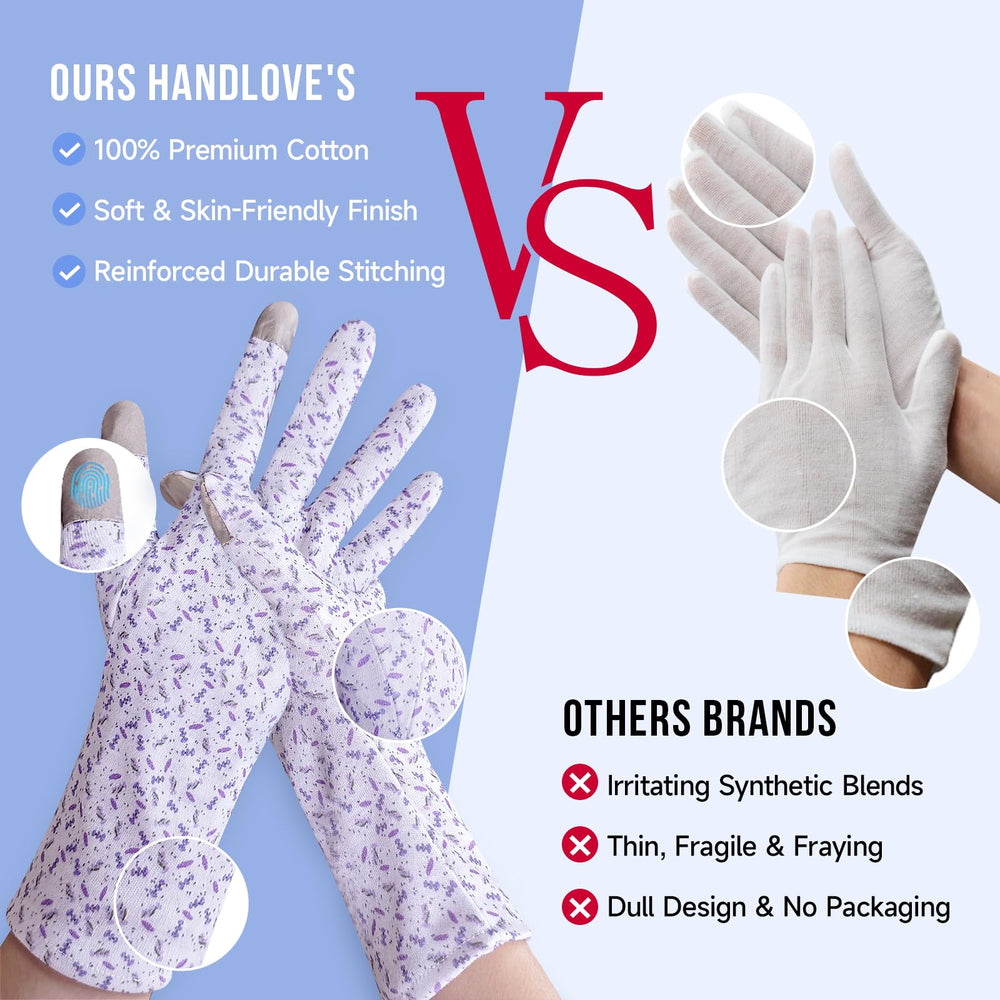Dos pares HandLove con empaque individual para compartir.