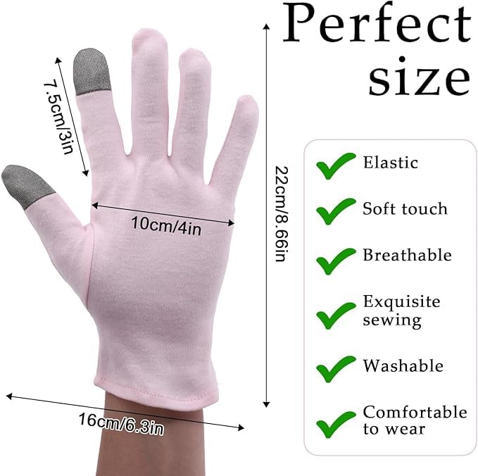 Guantes HandLove ofrecen una barrera protectora suave para irritaciones de la piel.