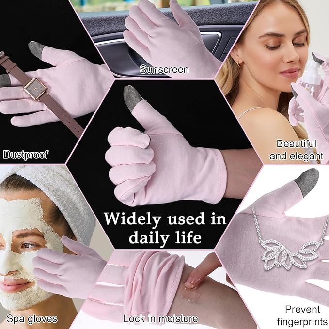 Guantes HandLove para hidratación nocturna que cuidan las manos.