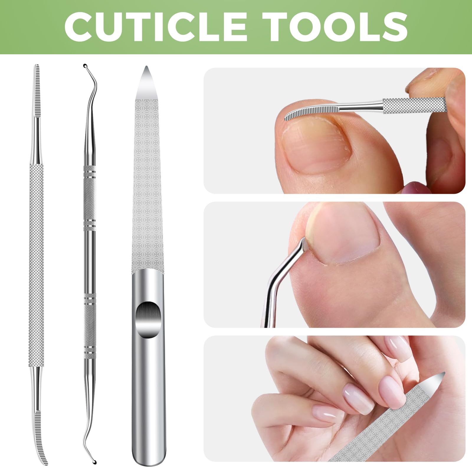 HANDWENG coupe-ongles lime grande : lime large pour lisser les bords