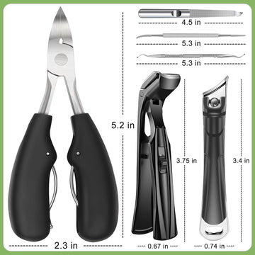 HANDWENG coupe-ongles lime incarnes : lime pour angles difficiles des ongles incarnés
