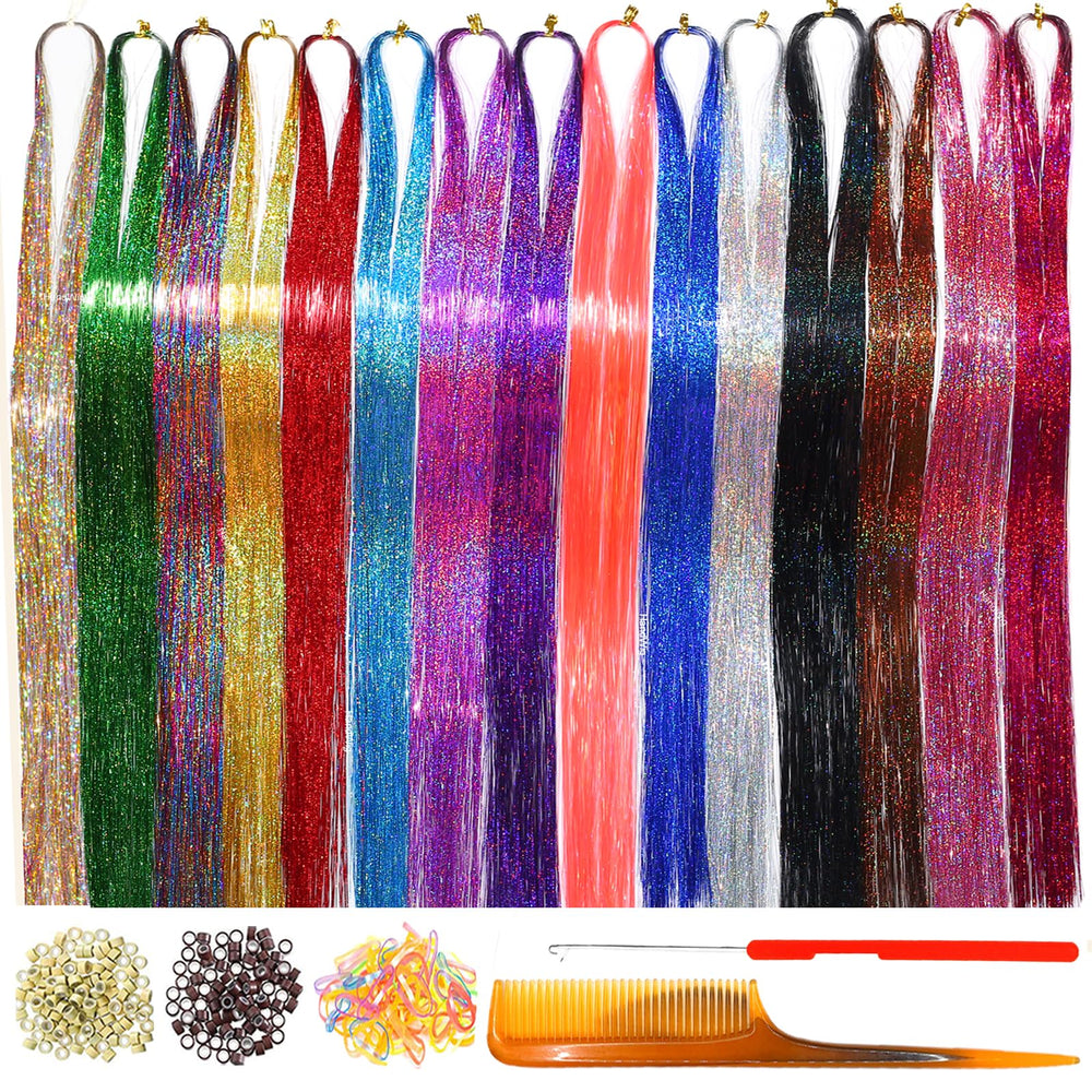 HandWig Extensiones hada brillos 47 pulgadas para fiestas y cosplay.
