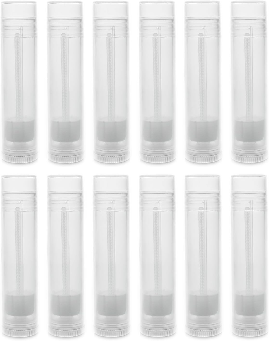 Bálsamo labial Handy Basics en tubo translúcido para ver la cantidad.