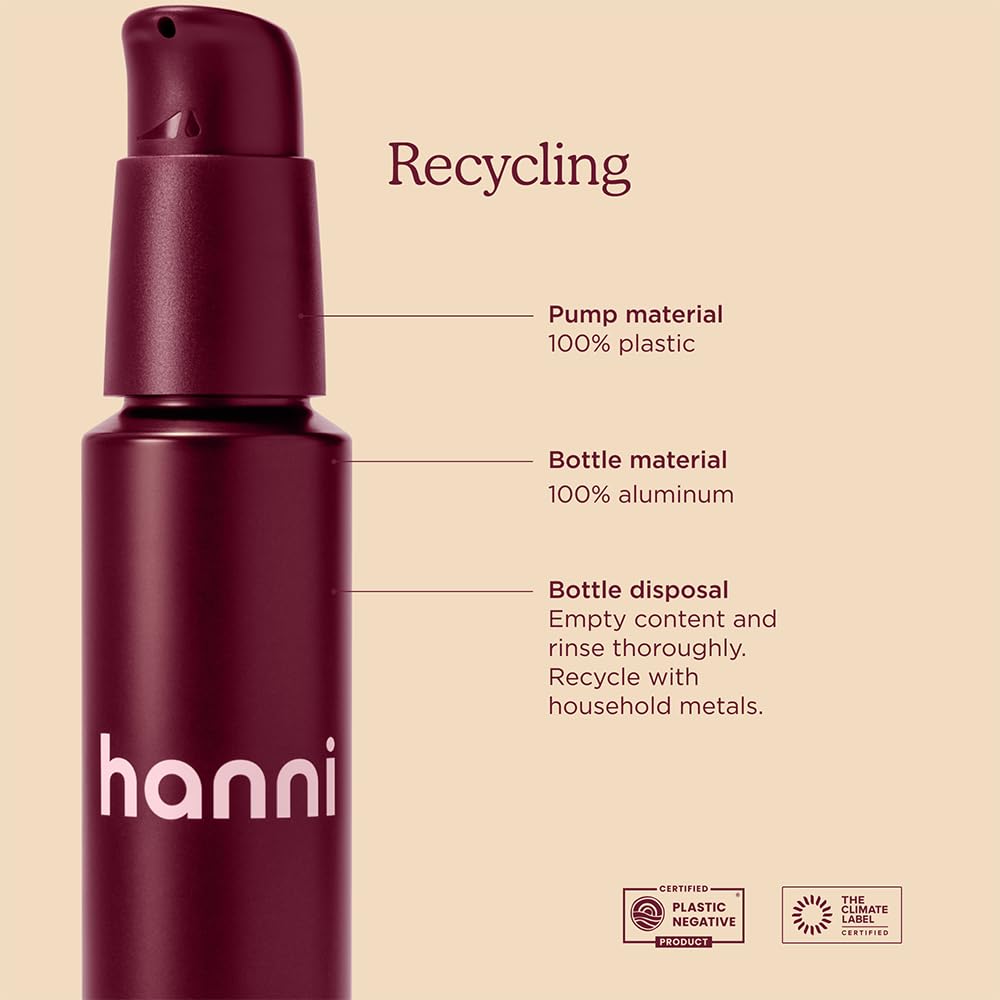 HANNI Good Aura uso diario para una piel más suave y flexible.