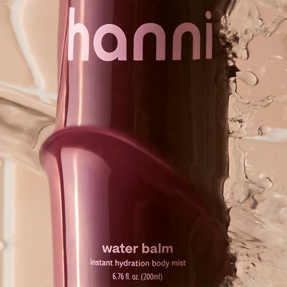 Aplicación rápida de HANNI Water Balm para piel suave