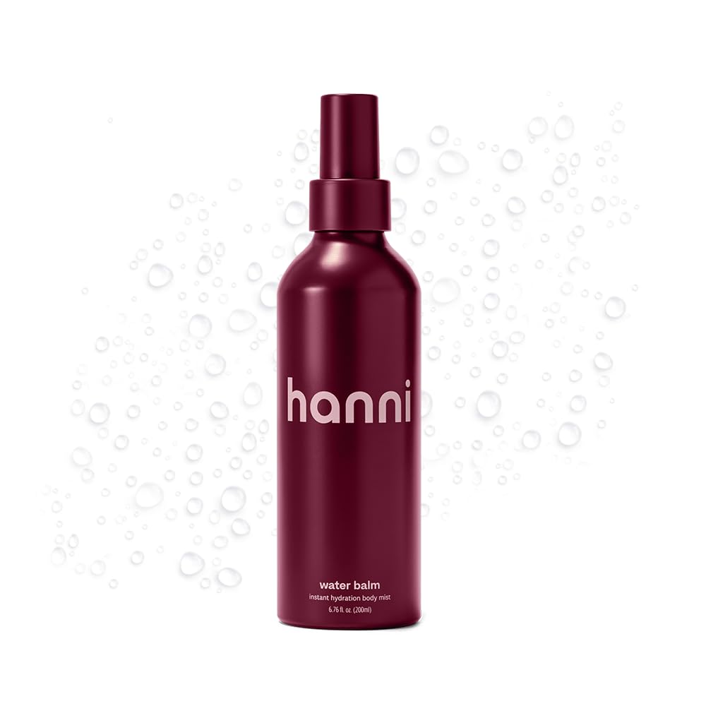 HANNI Water Balm bruma corporal lista para hidratar, sin residuos