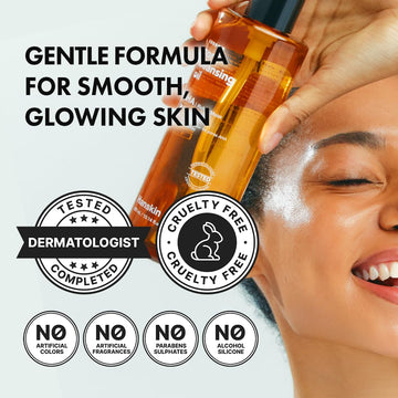 Hanskin AHA Pore Cleansing Oil, aceites vegetales nutren y mantienen hidratación