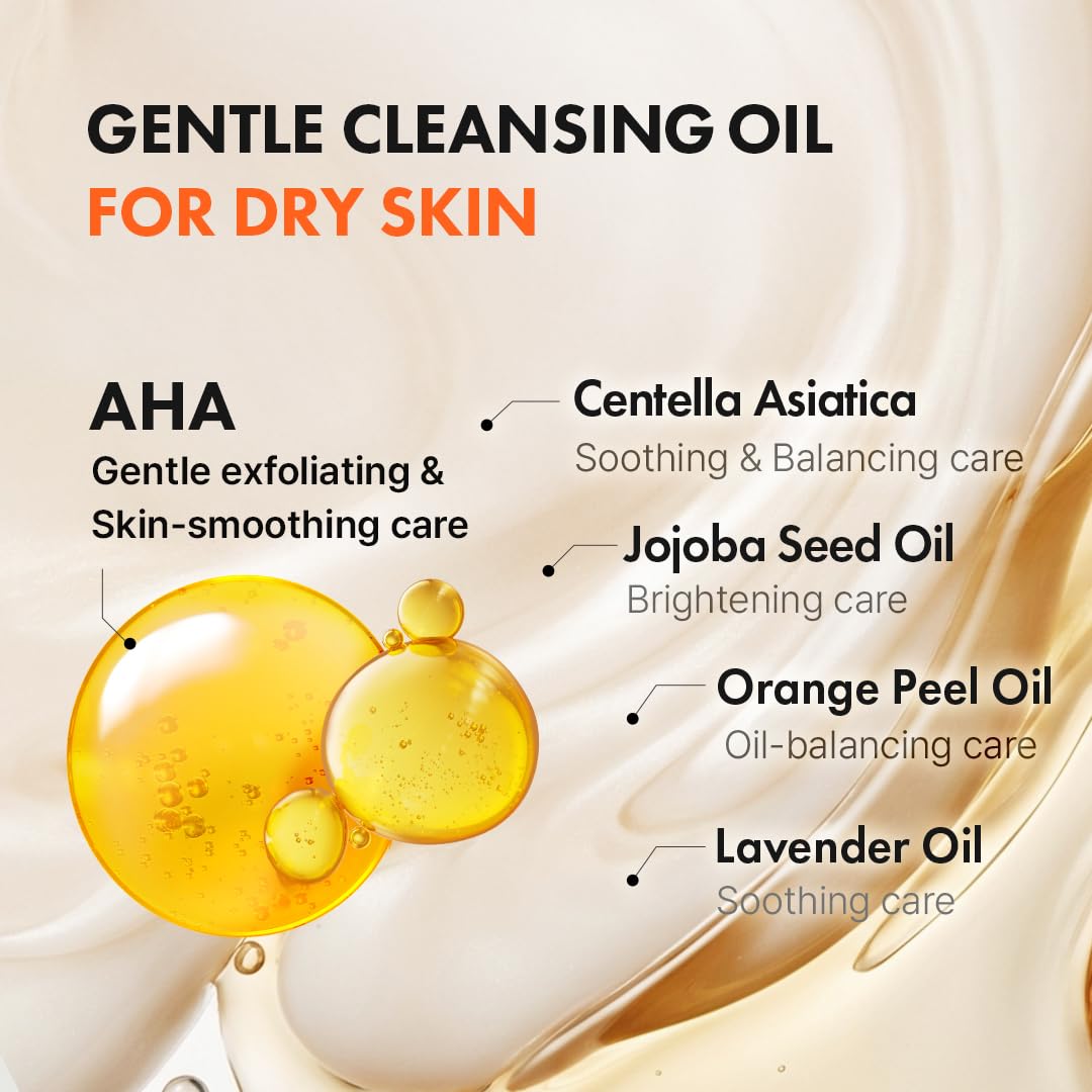 Hanskin AHA Pore Cleansing Oil, sin fragancias artificiales y libre de crueldad