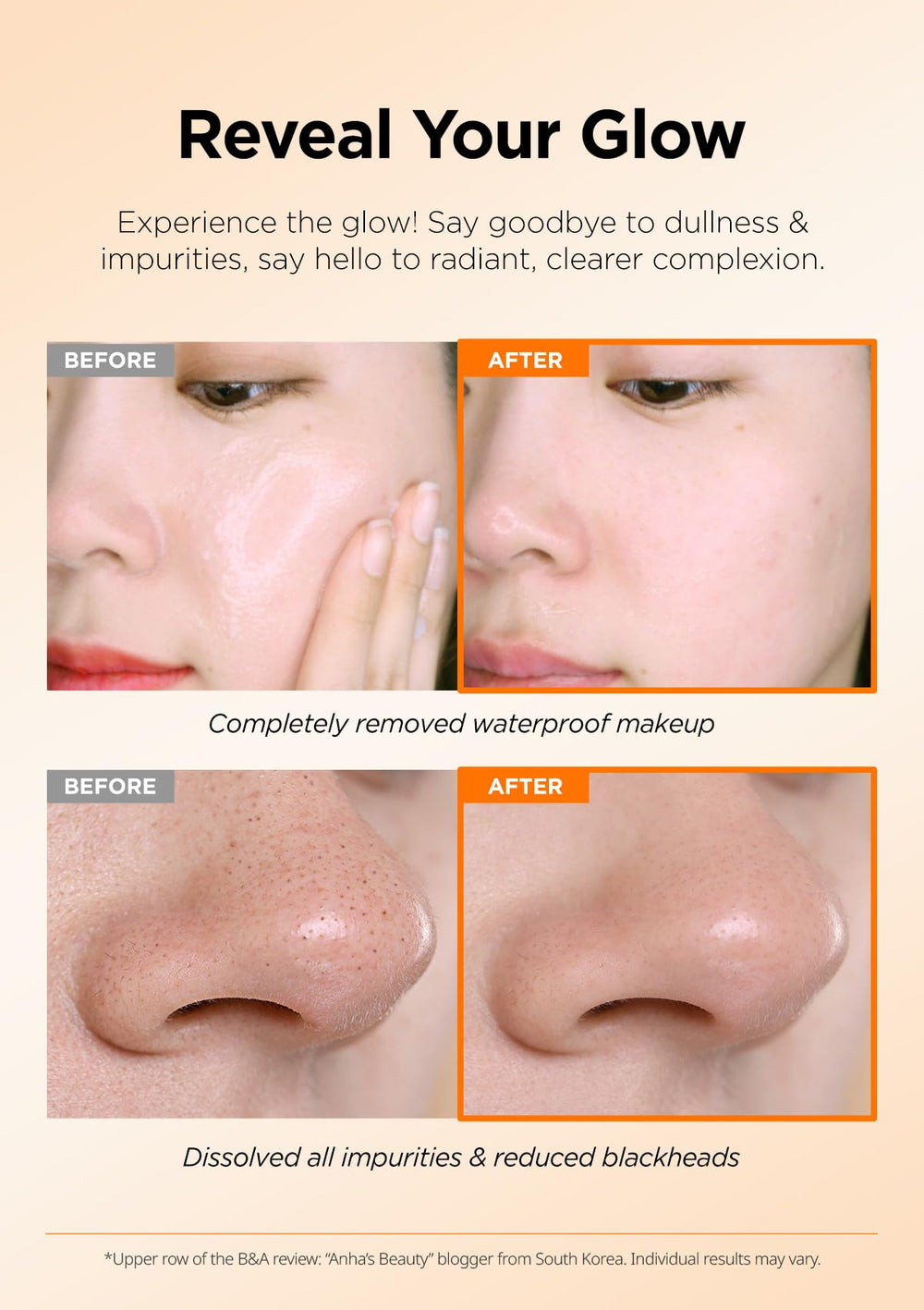 Hanskin AHA Pore Cleansing Balm, primera limpieza que prepara la piel para el cuidado.