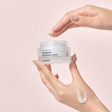 Hanskin Hyaluron Moisture Cream, niacinamida y vitamina E para la barrera