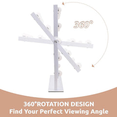 Hansong Base de metal estable con rotación de 360 grados.