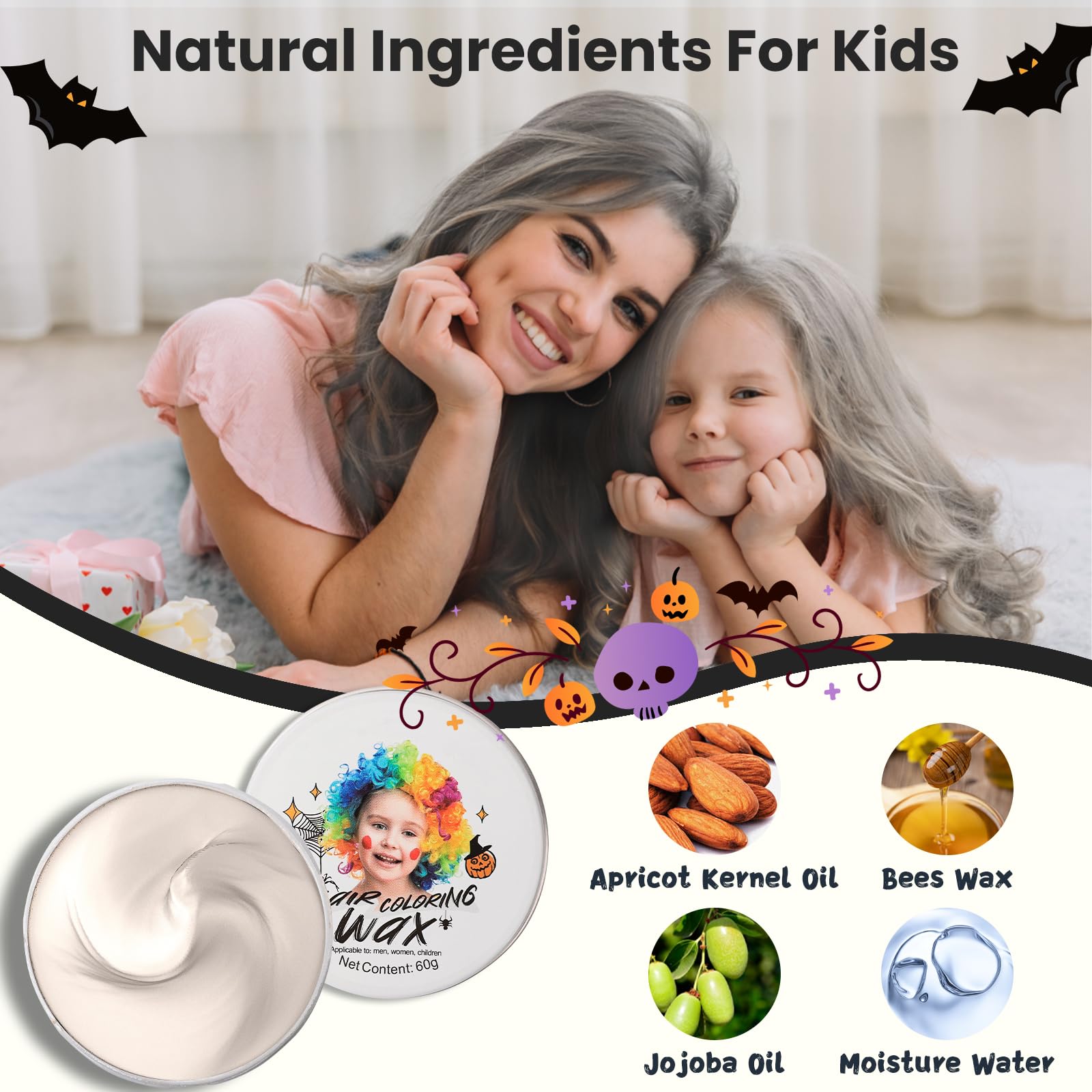 Hansuby wax color plata - perfecto para niños y adolescentes.