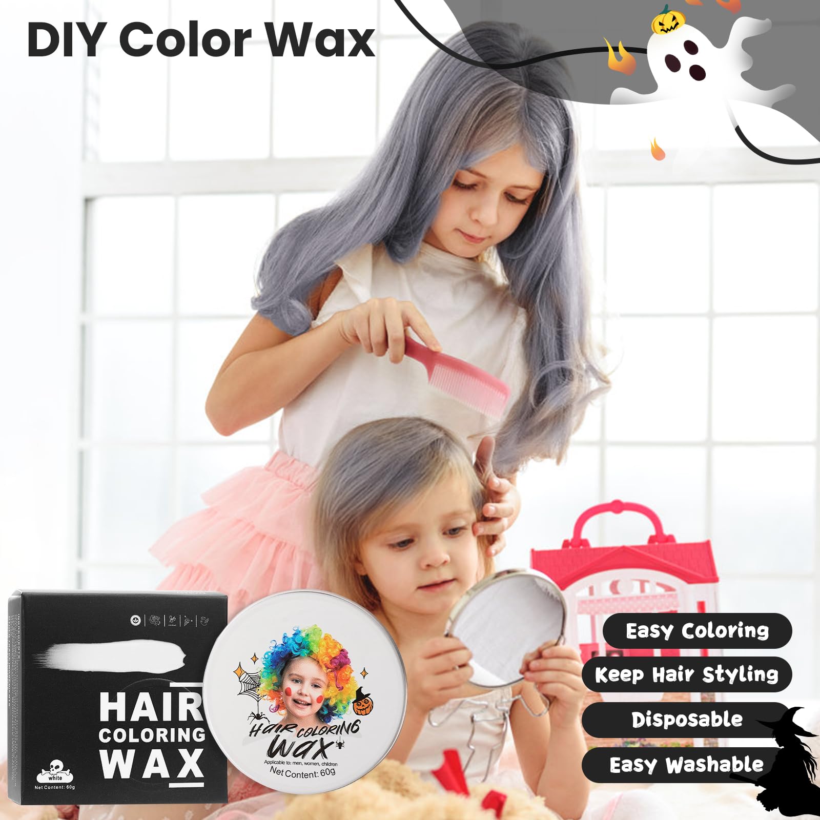 Hansuby wax color plata - resultado visible sin esfuerzo diario.