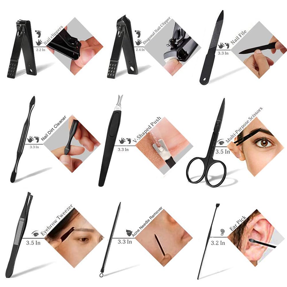 Pinzas para cejas HANTEKAS con agarre preciso