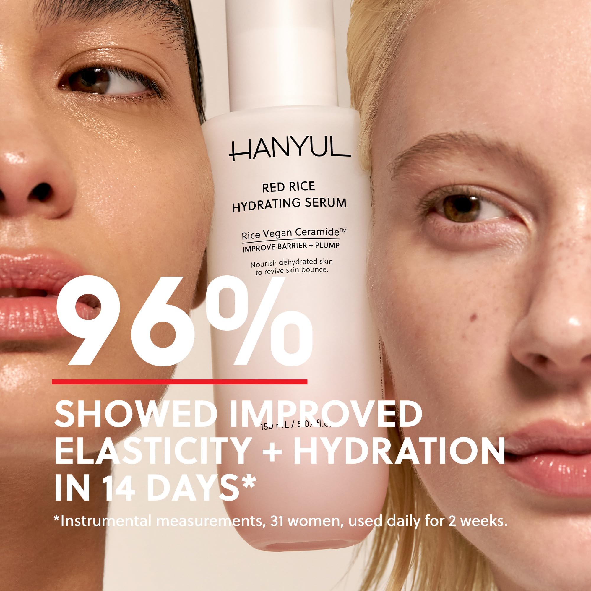 Textura suave del serum de HANYUL para aplicar con facilidad.