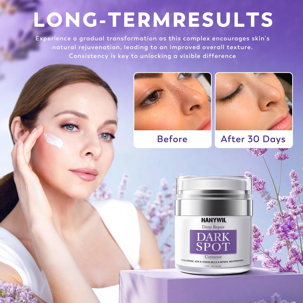 HANYWIL serum con niacinamida y vitamina E, textura suave para rostro.