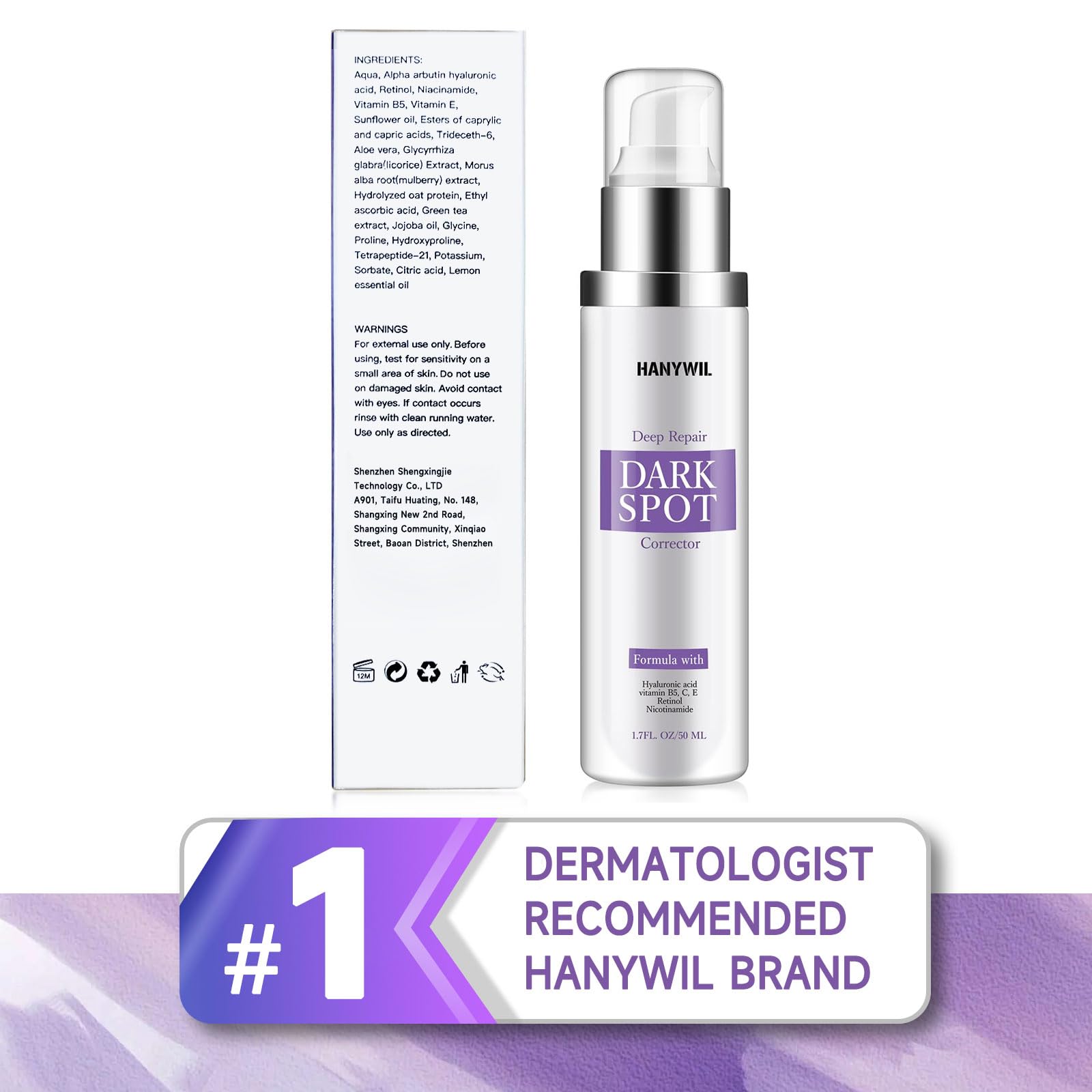 HANYWIL set de cuidado diario para rostro y cuerpo, aporta rutina completa.