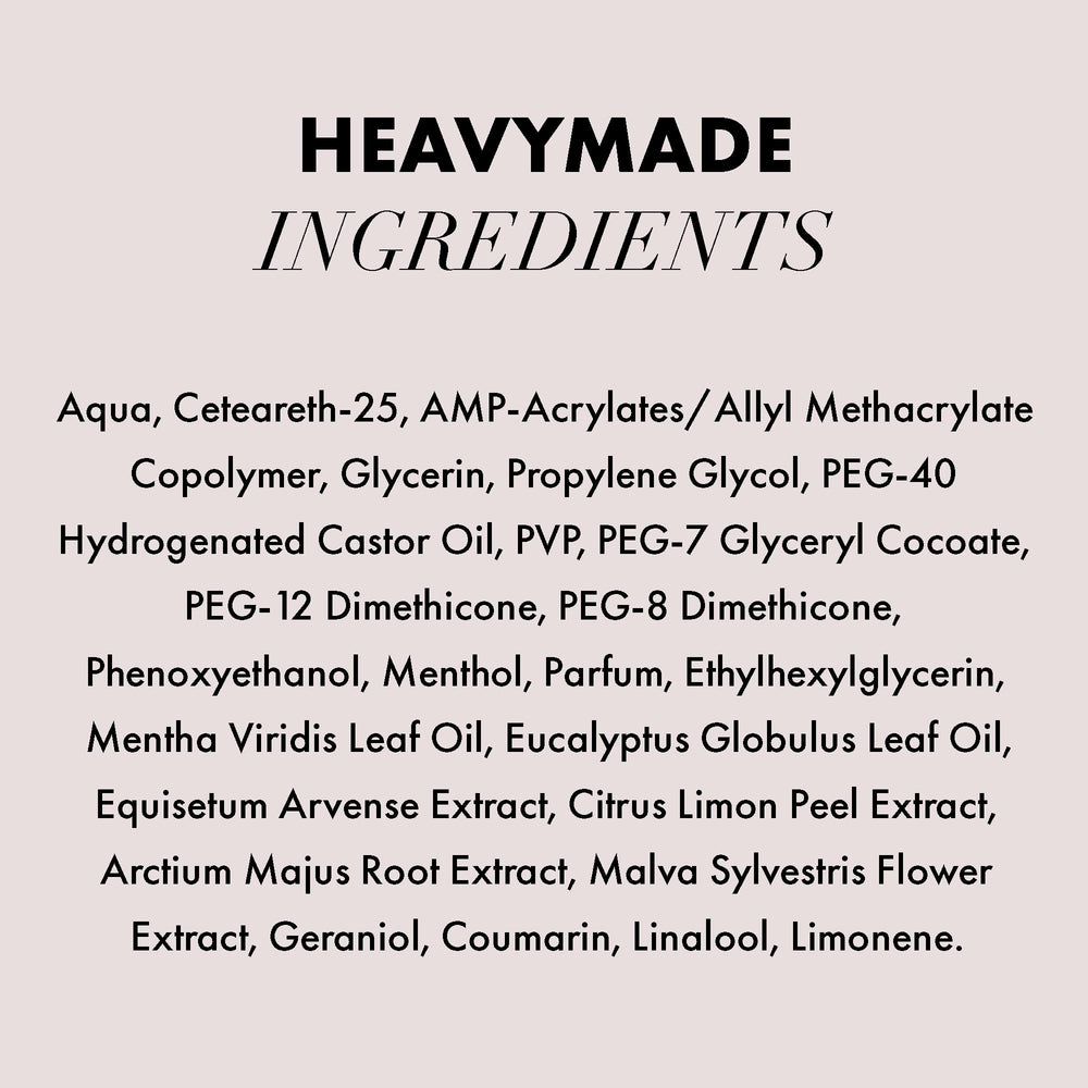 Tamaño de viaje ideal para retocar en cualquier lugar con Heavymade.