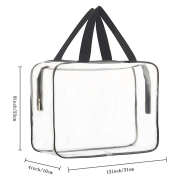HAOGUAGUA transparent makeup organizer helps locate cosmetics instantly