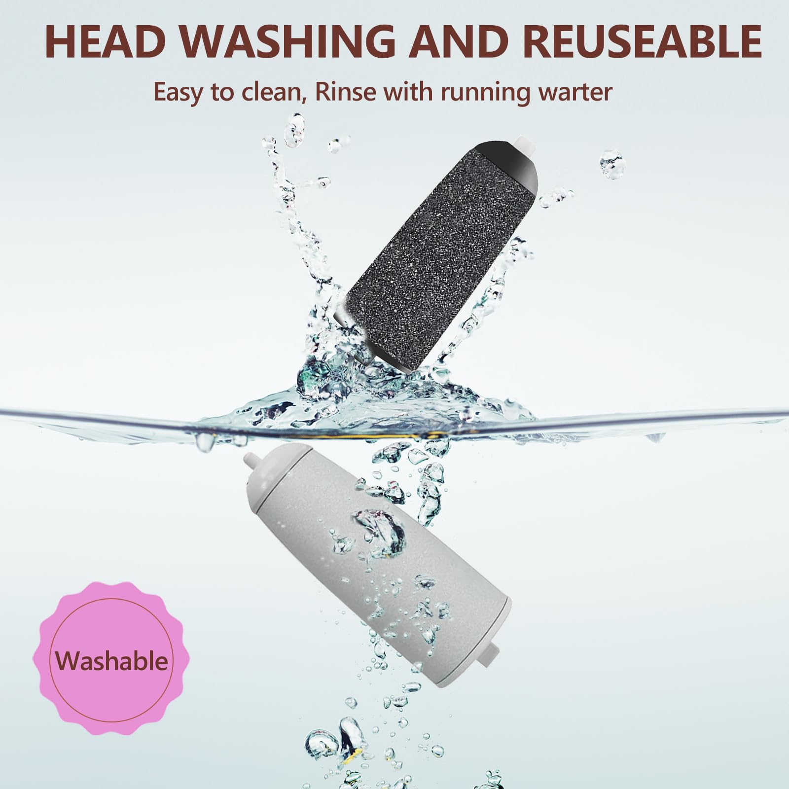 Cabezas Haootadiy resistentes al agua para limpieza rápida