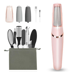 Haootadiy set pedicura eléctrico: kit completo para cuidado de pies en casa