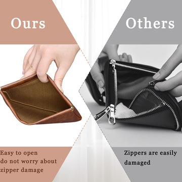 Hapforever Pouchic organizador de monedas compacto para billetera