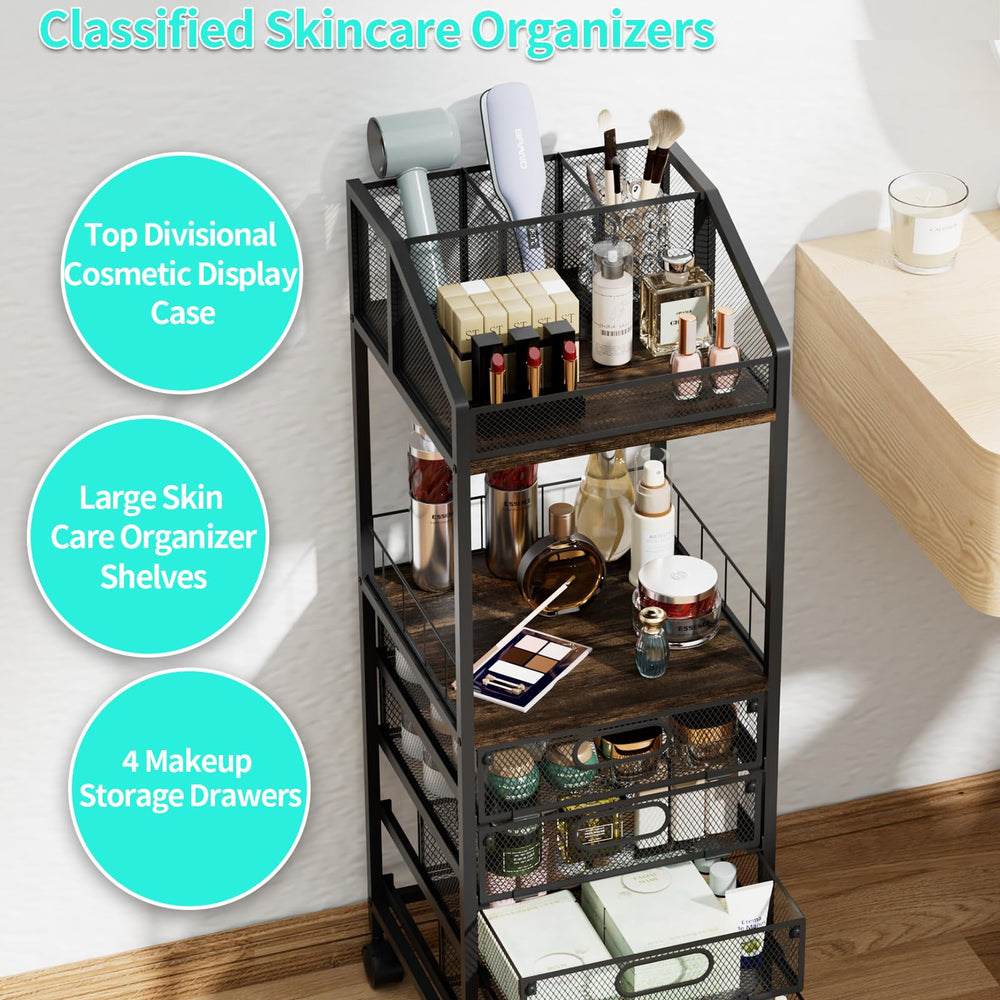 HapiRm cajones de malla con visibilidad para localizar productos al instante.