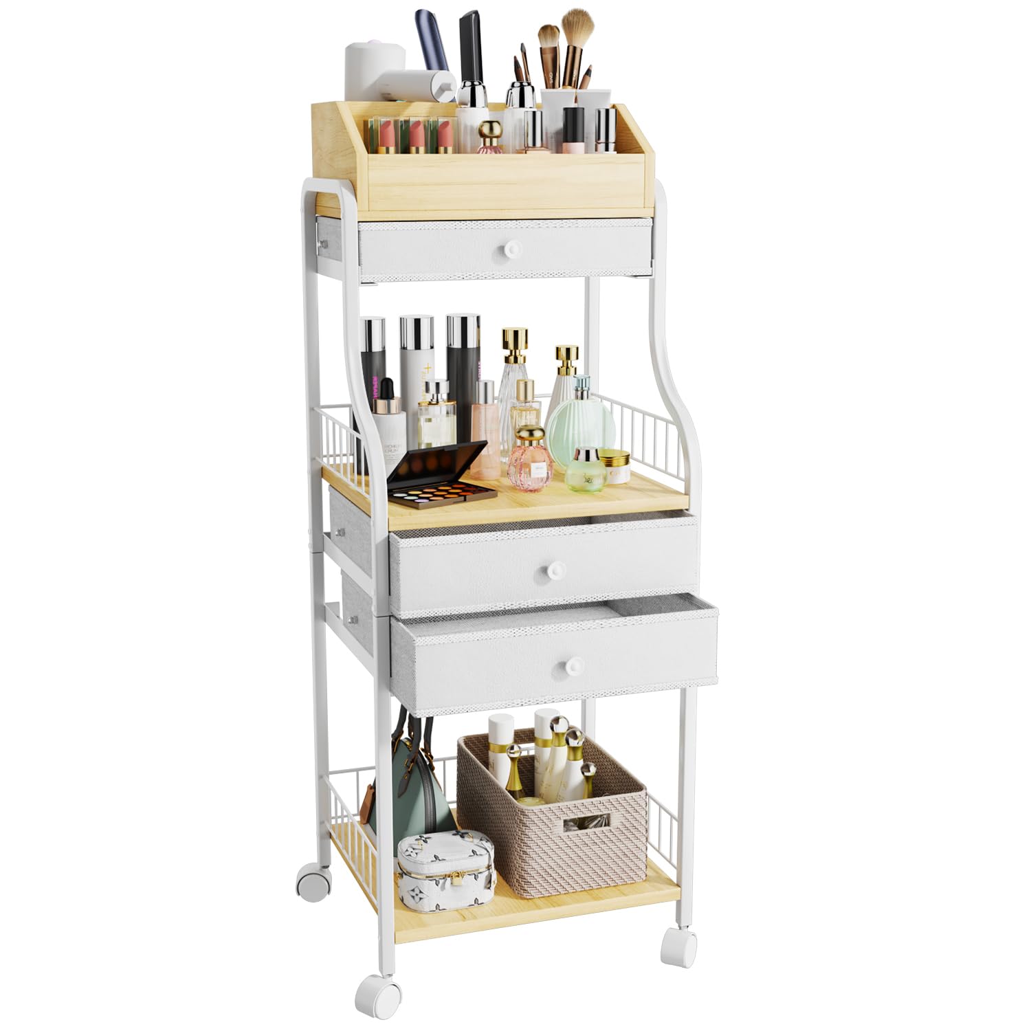 HapiRm organisateur-sol soins cosmétiques, rangement pratique et accessible pour vos produits.
