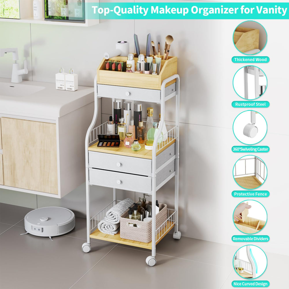 HapiRm poignées-blanches-design-elegant, touche esthétique raffinée sur votre vanity.