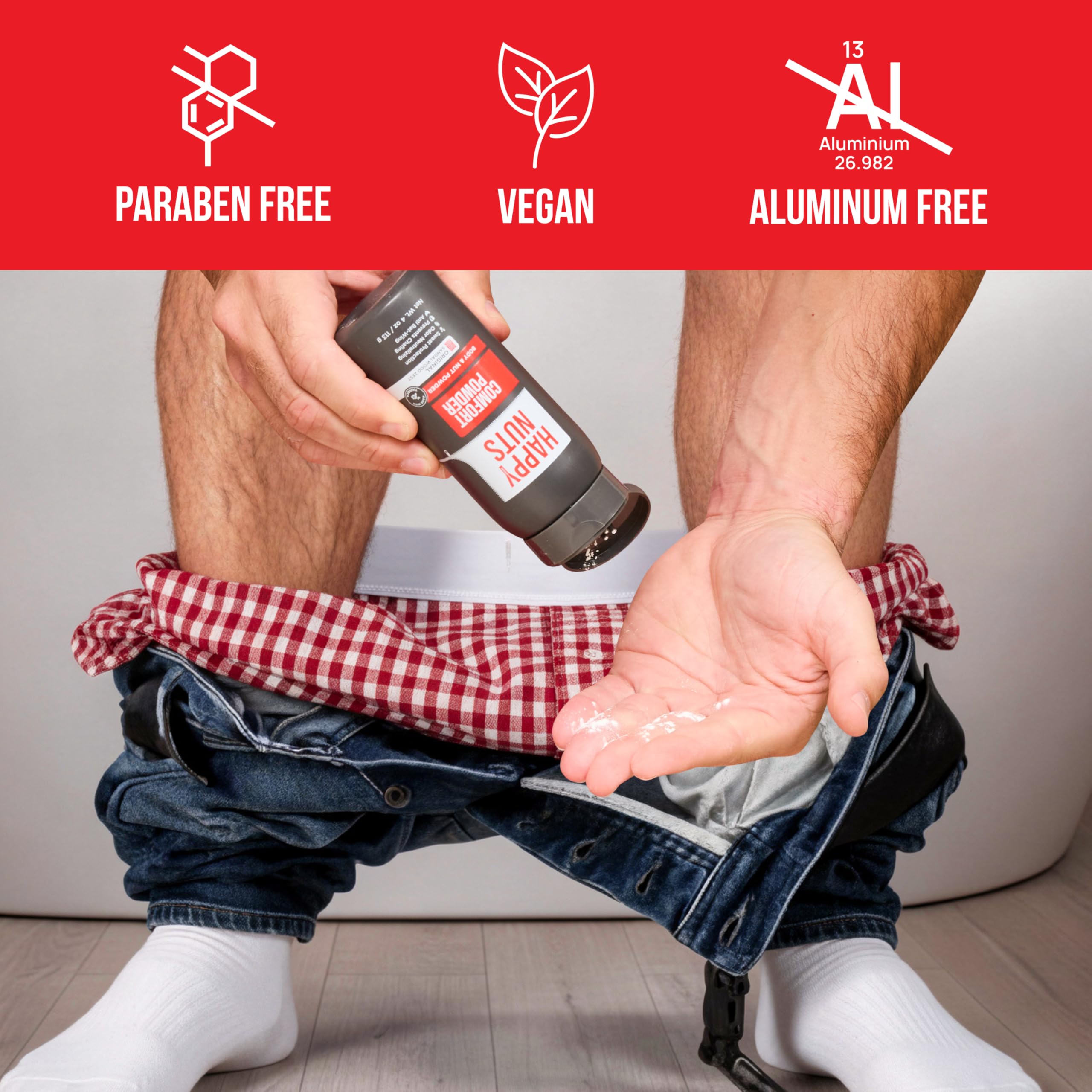 Ingrédients naturels et sans talc offrent une alternative sûre et simple.