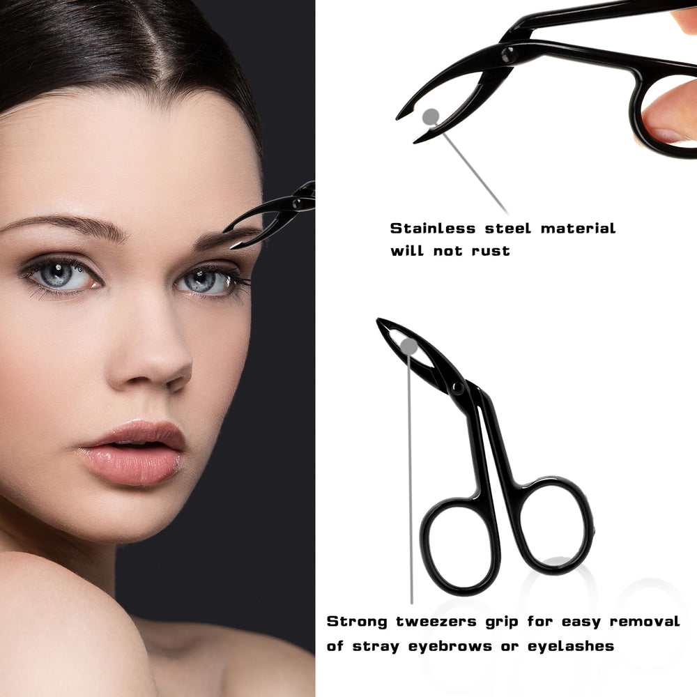 Hariendny conjunto cuatro piezas para cejas y vello facial, ideal para viajar