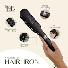 VOLOOM volumen instantáneo en cabello largo y grueso.