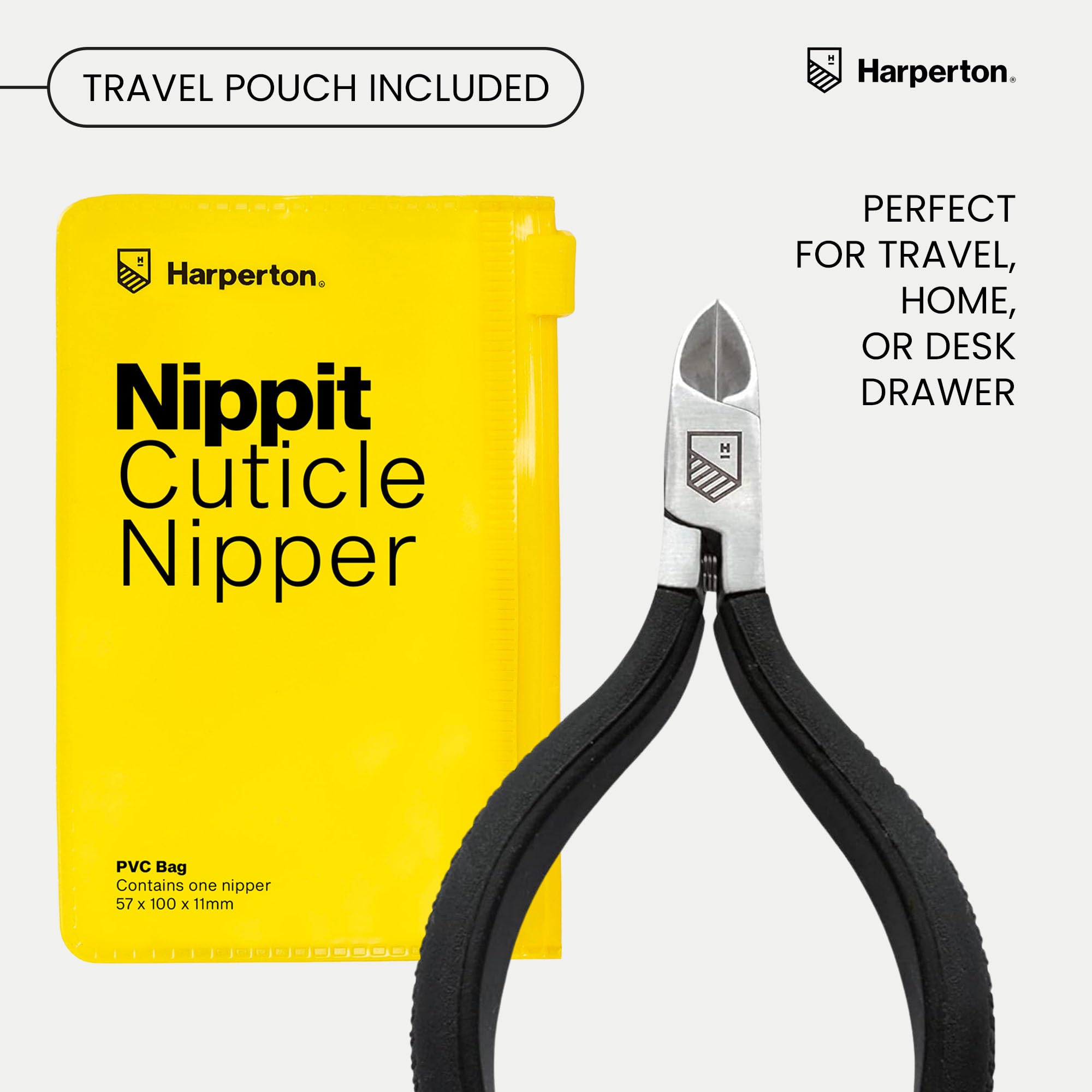 Harperton Nippit: herramienta versátil para manicura y pedicura.