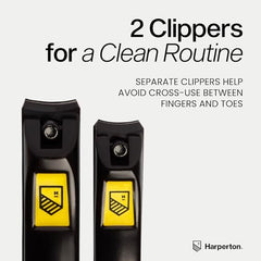 Mango ergonómico Harperton facilita el agarre seguro y cómodo.