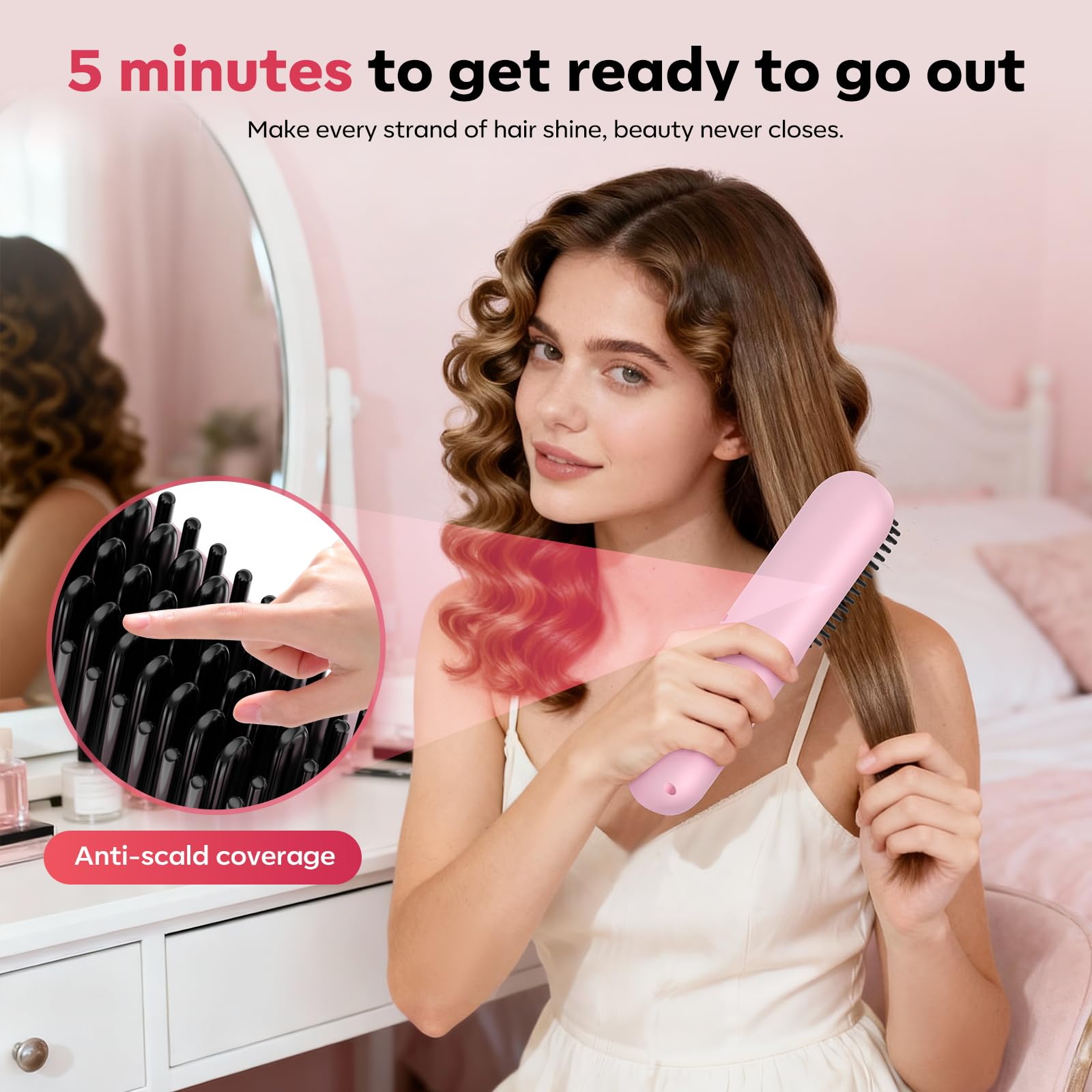HarrFlow Go Brush Pro 2026, acabado liso y brillante.