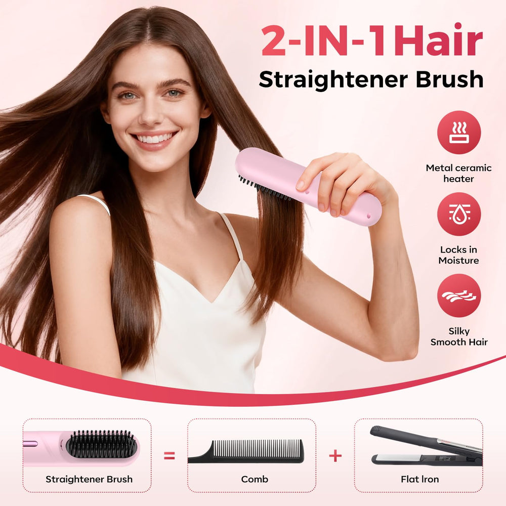HarrFlow Go Brush Pro 2026, tecnología de iones negativos para cabello más suave.