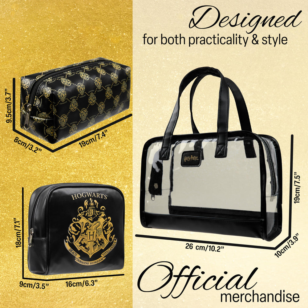 Harry Potter conjunto bolsos viaje 3 piezas para organización diaria.