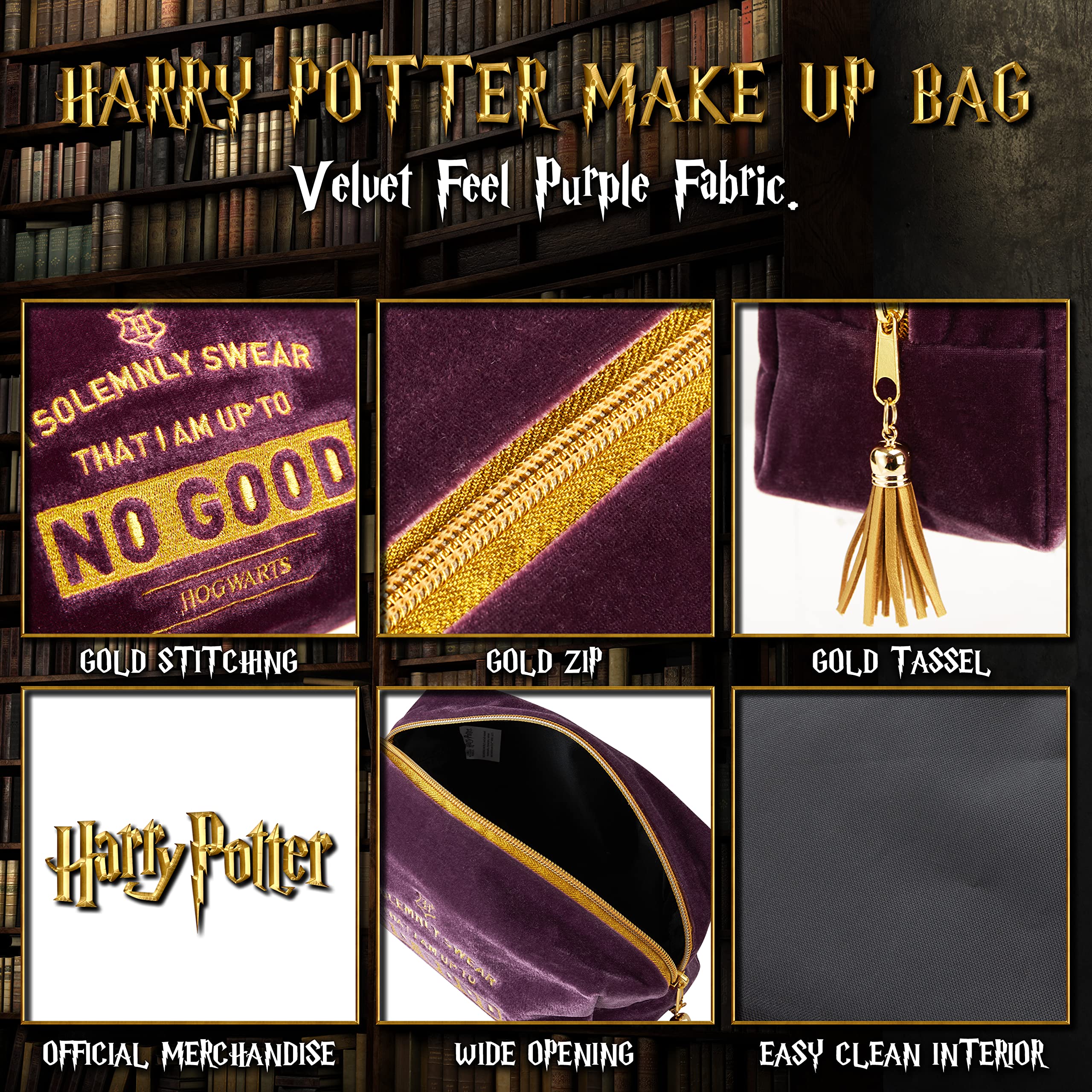 Harry Potter uso multiuso, estuche escolar o kit de belleza.