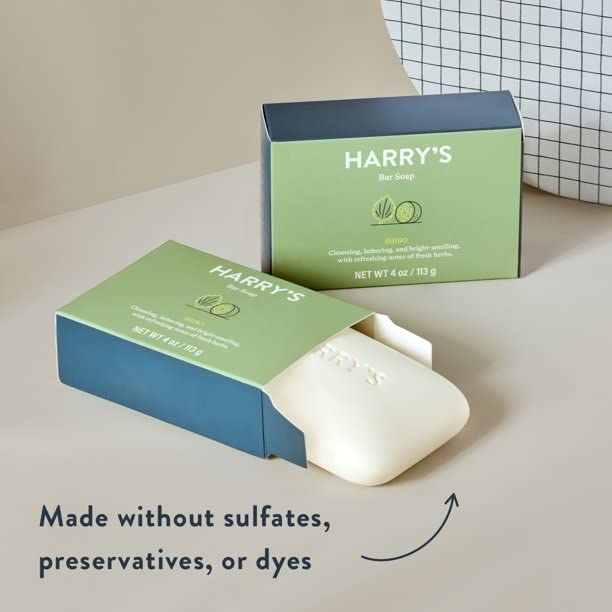 Harry's fragancia Shiso con toques de limón para un aroma herbal