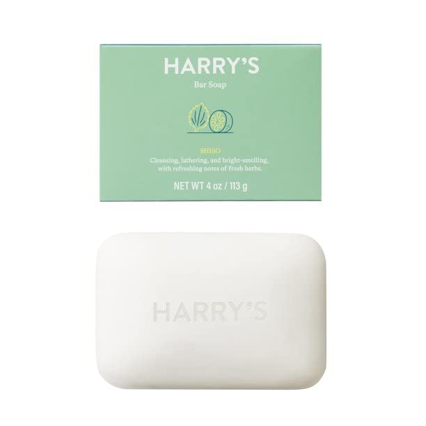 Harry's barra jabón tras la ducha deja la piel suave y acondicionada