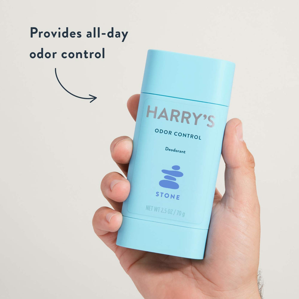 Harry's Déodorant Homme - application douce, stick clair sans résidu.