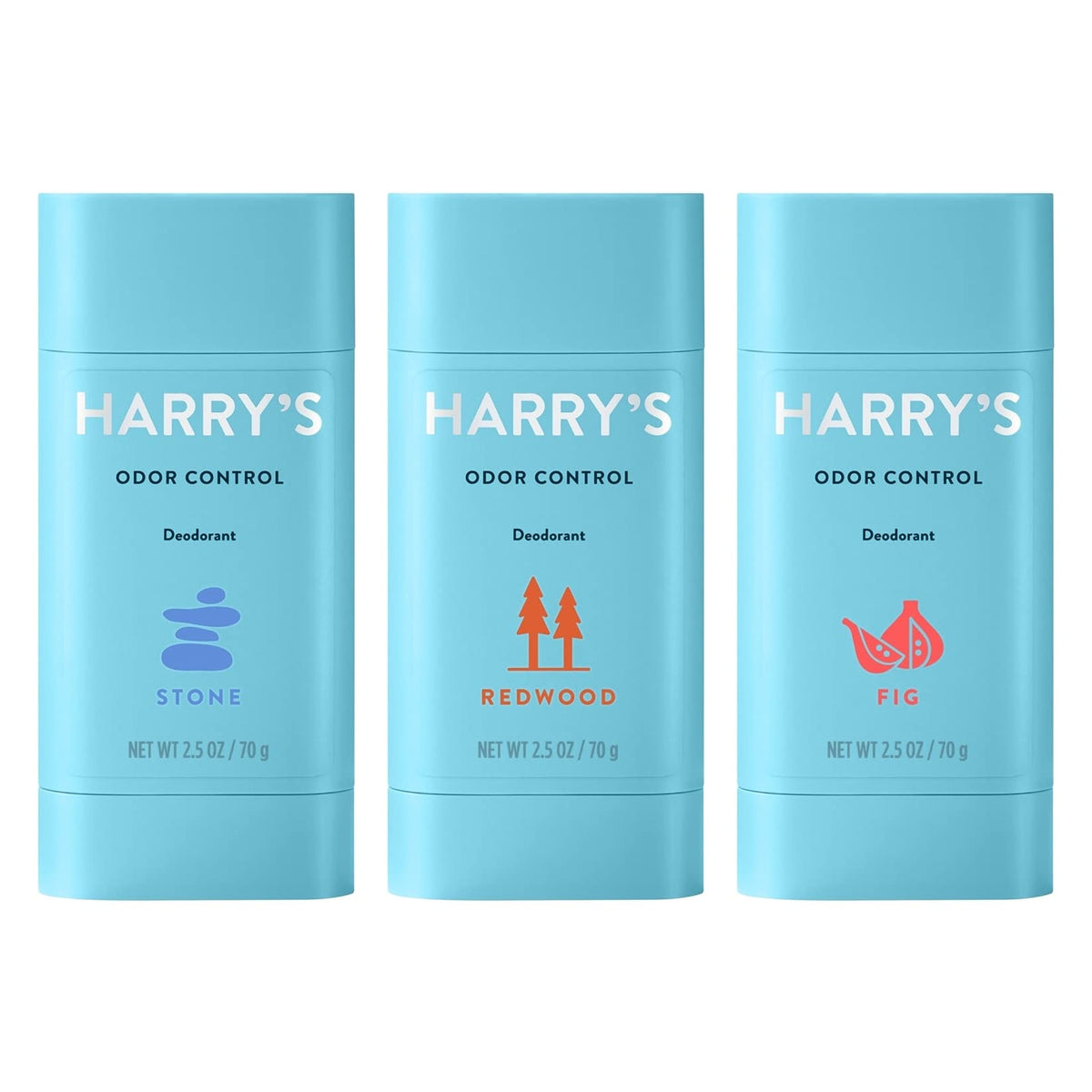 Harry's Déodorant Homme - baton transparent, protection 24 heures pour rester frais.