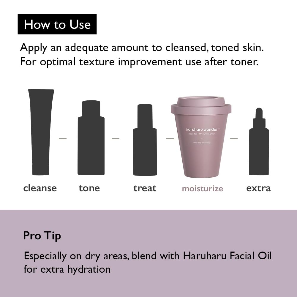 HARUHARU Wonder Black Rice envase sostenible para uso diario