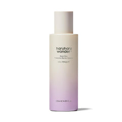 HARUHARU Wonder Black Rice Probiotics Barrier Essence, bouteille élégante prête à hydrater en profondeur.