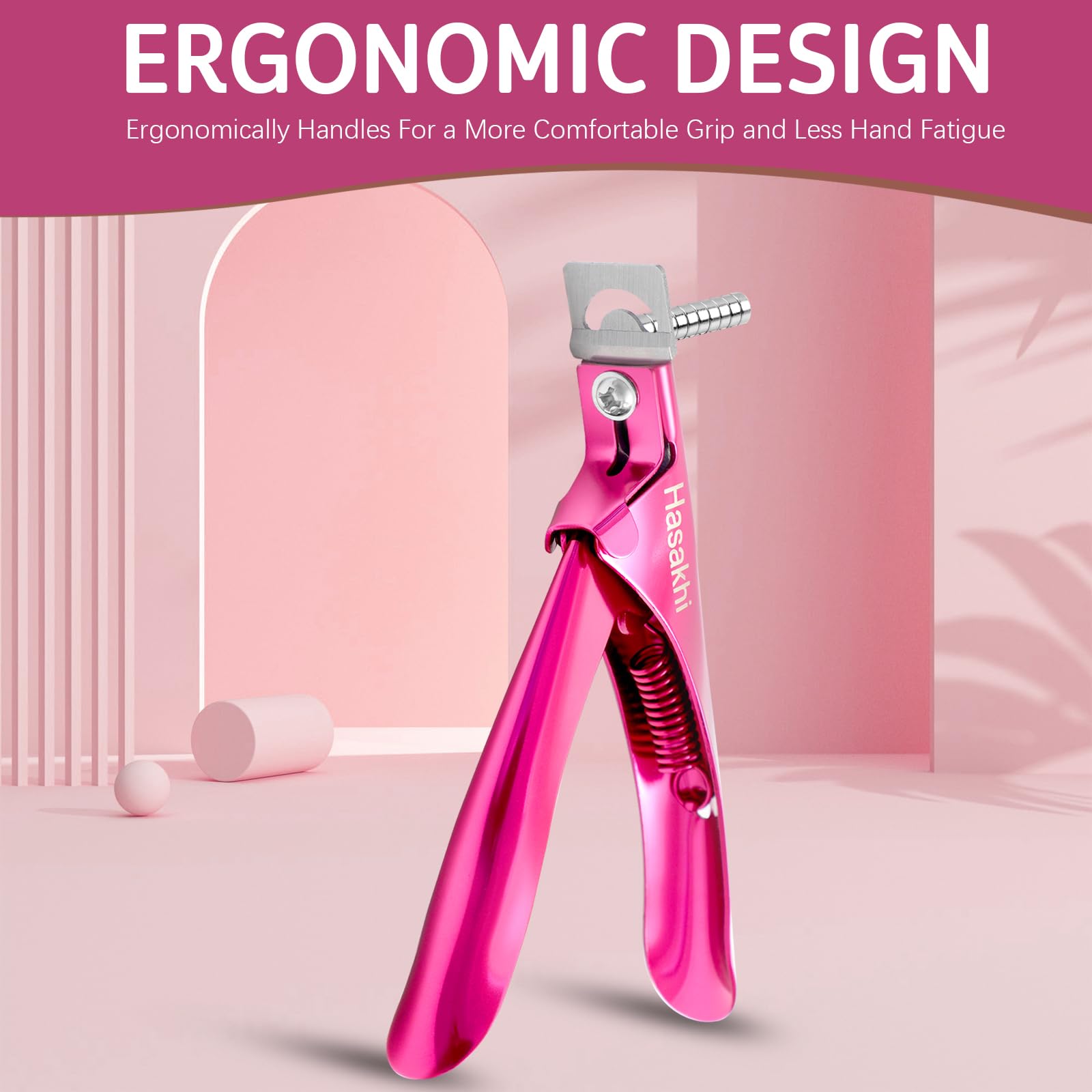 Hasakhi acero inoxidable duradero con diseño ergonómico