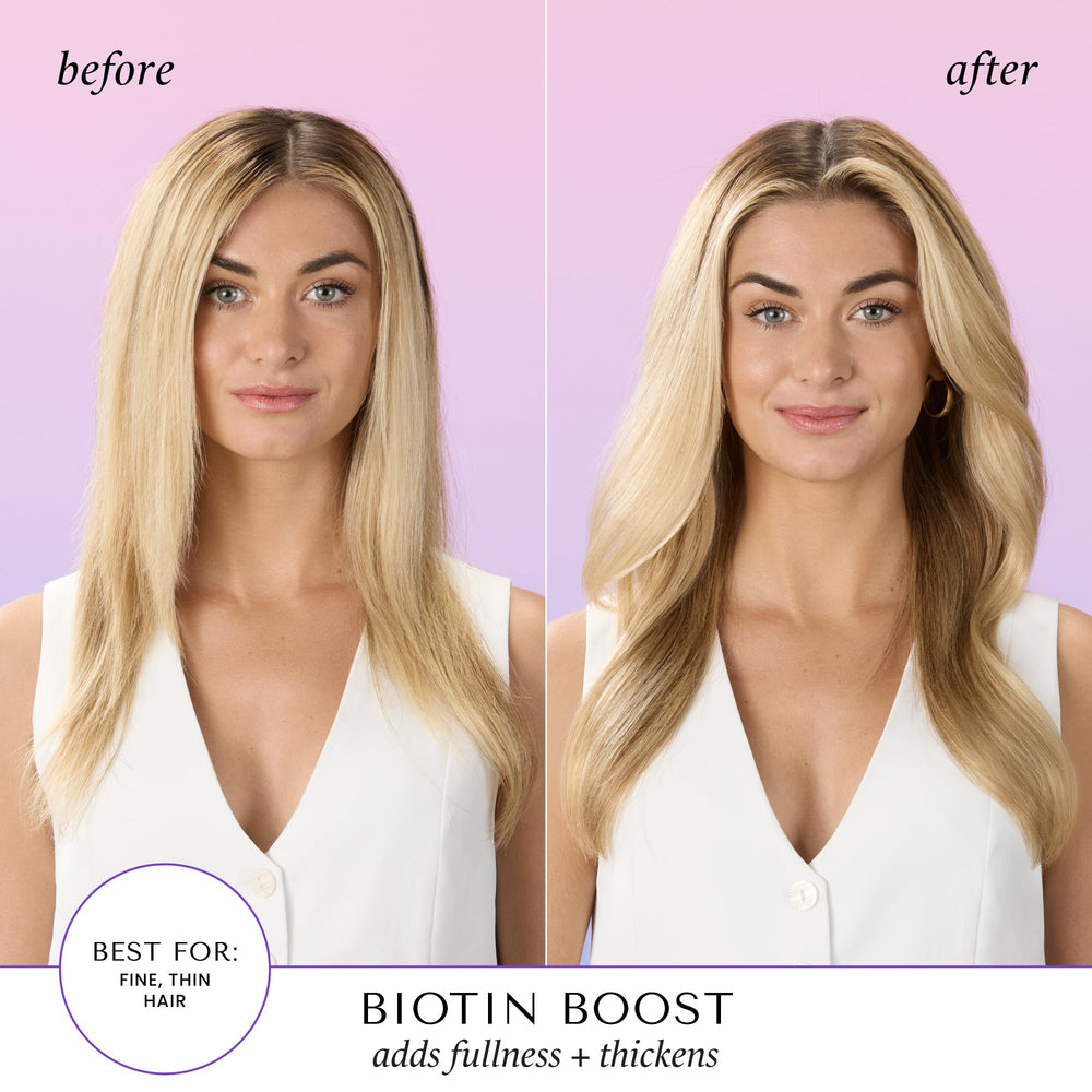 HASK Biotin Boost set completo: rutina fortalecedora para cabello fino