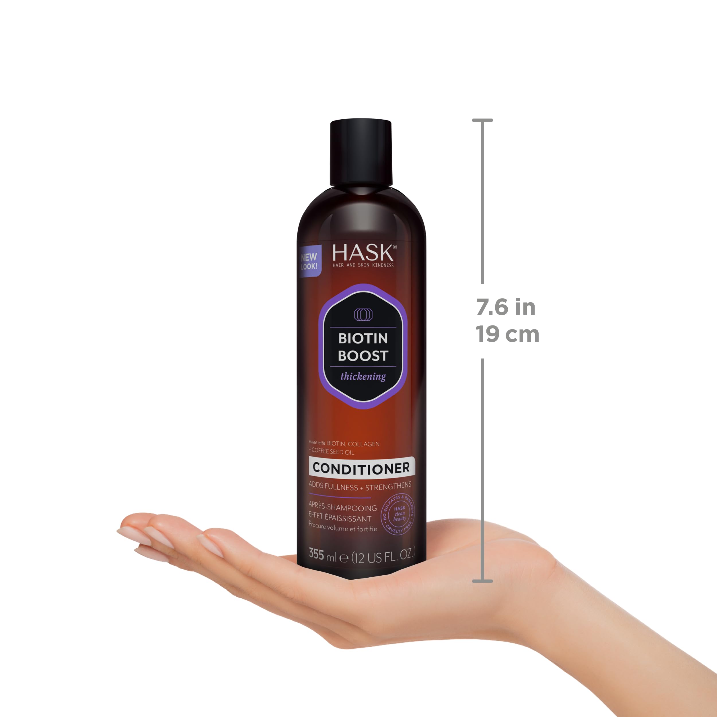 HASK Biotin Boost uso diario: cuidado capilar practico y rapido