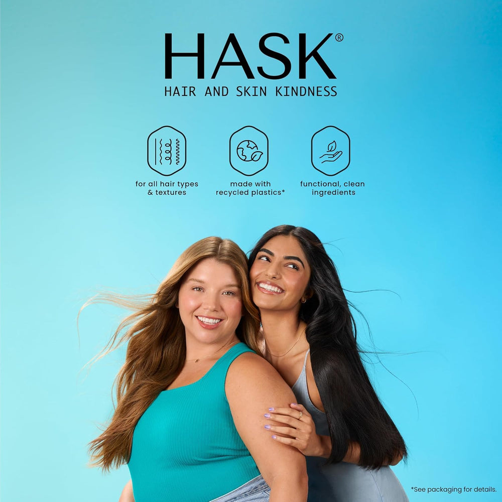 Resultado deseado: cabello más suave y manejable con HASK Bond Building
